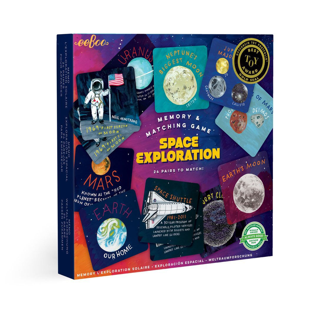 Space Exploration Memory & Match Game