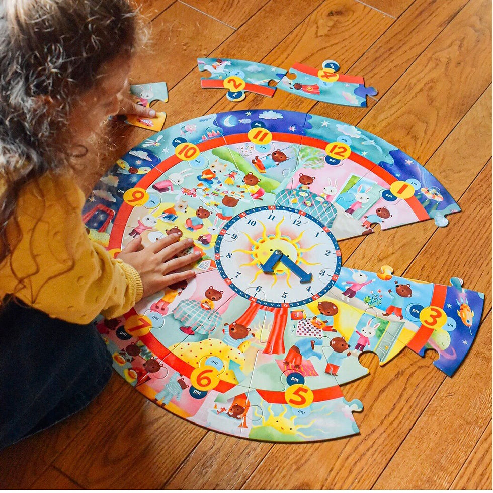 Thumbnail: Around the Clock 25 piece puzzle