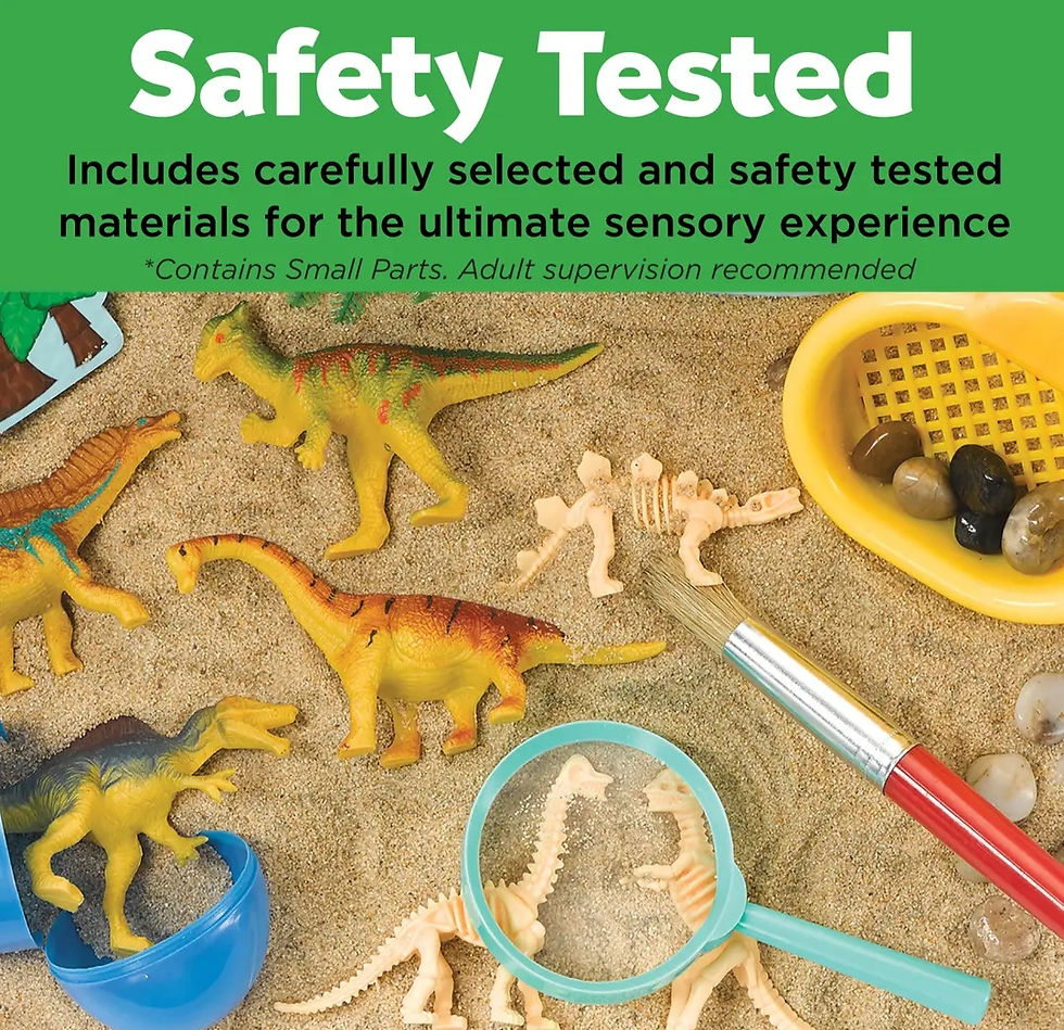 Thumbnail: Dinosaur Sensory Bin 