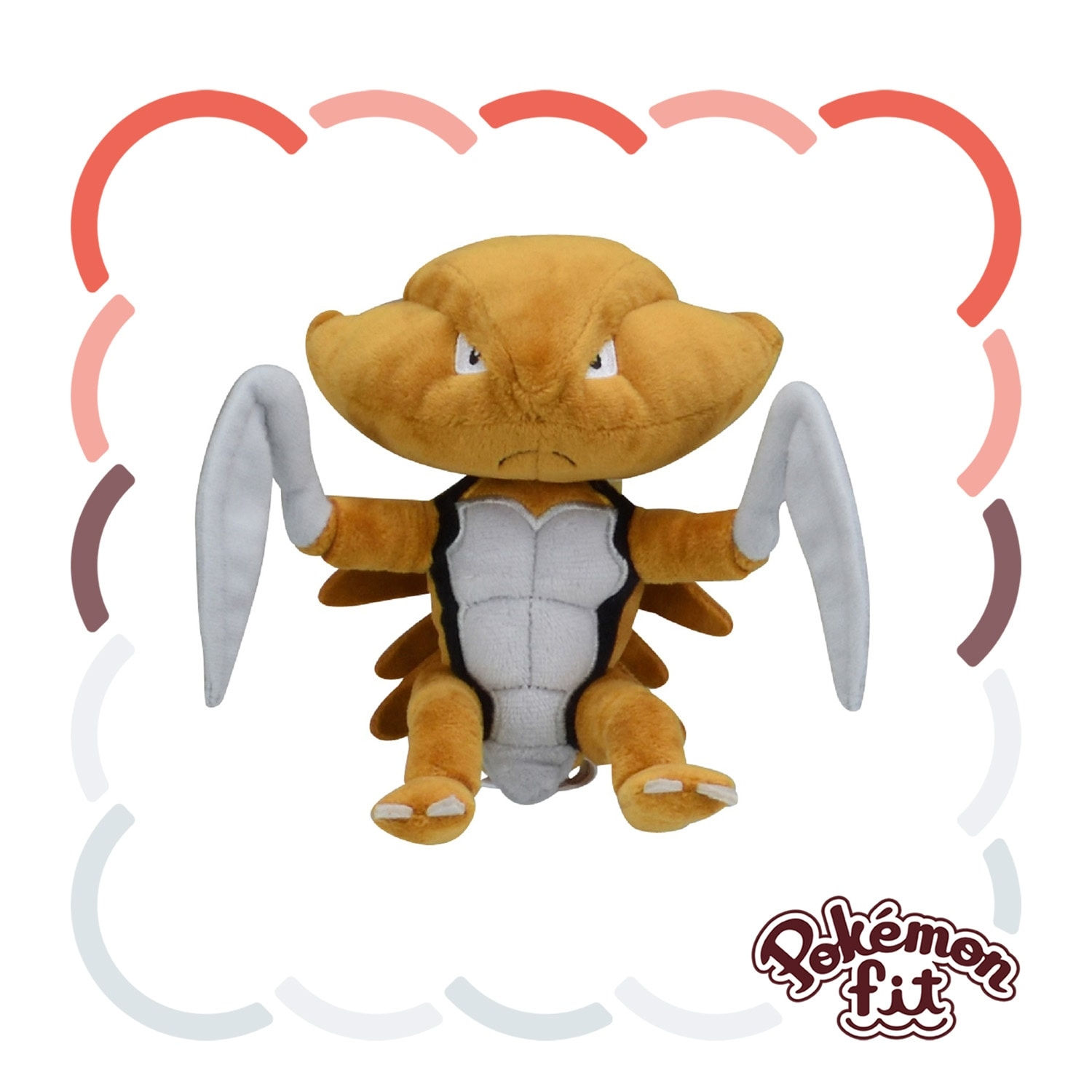 Kabutops – Pokémon Fit Plush | Sitting Cuties | Pokémon Center
