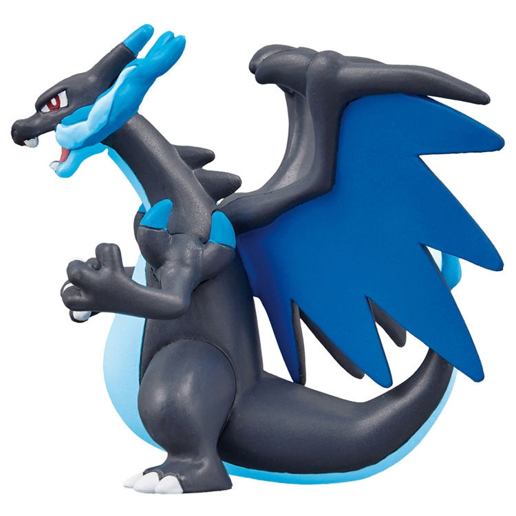 Thumbnail: Mega Charizard X | Pokemon Monster Collection Figure | Takara Tomy