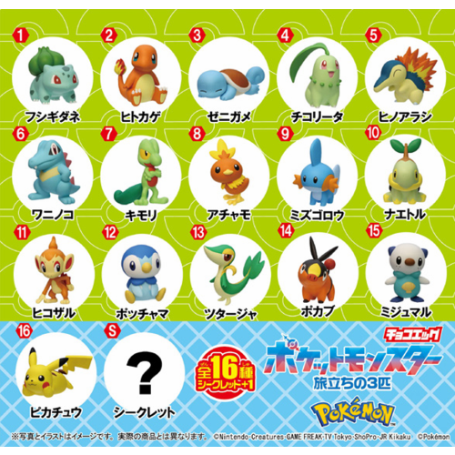 Thumbnail: Pikachu | Pokémon Choco Egg First Partner Figure | Furuta