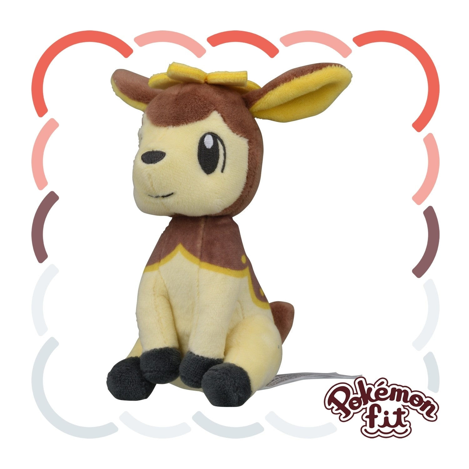 Deerling (Winter Form) - Pokémon Fit Plush | Sitting Cuties | Pokémon Center