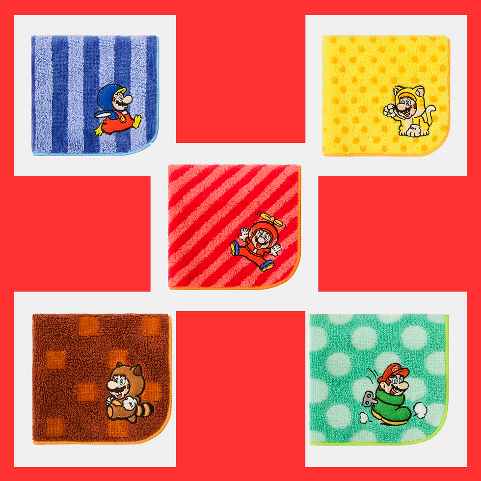 Nintendo Store Tokyo - Super Mario - Mario Power Up Mini Towel