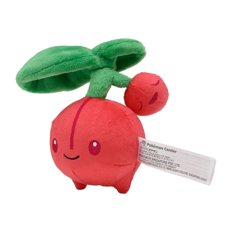 Thumbnail: Cherubi - Pokemon Fit Plush | Sitting Cuties | Pokemon Center