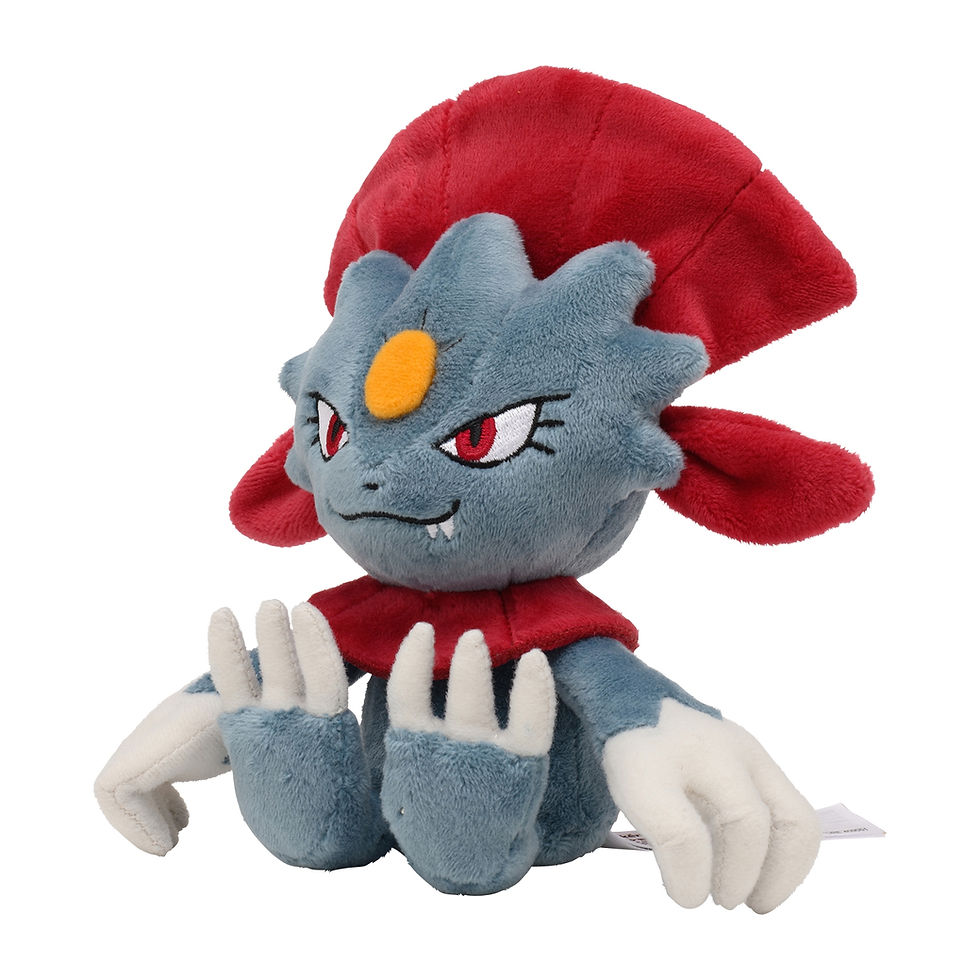 Thumbnail: Weavile – Pokémon Fit Plush | Sitting Cuties | Pokémon Center