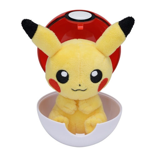 Thumbnail: Pokemon Petit Soft Toy In Pokeball - Series 1 (Kanto)