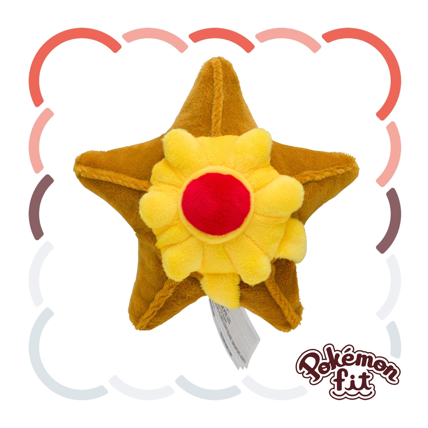 Staryu - Pokemon Fit Plush | Sitting Cuties | Pokemon Center