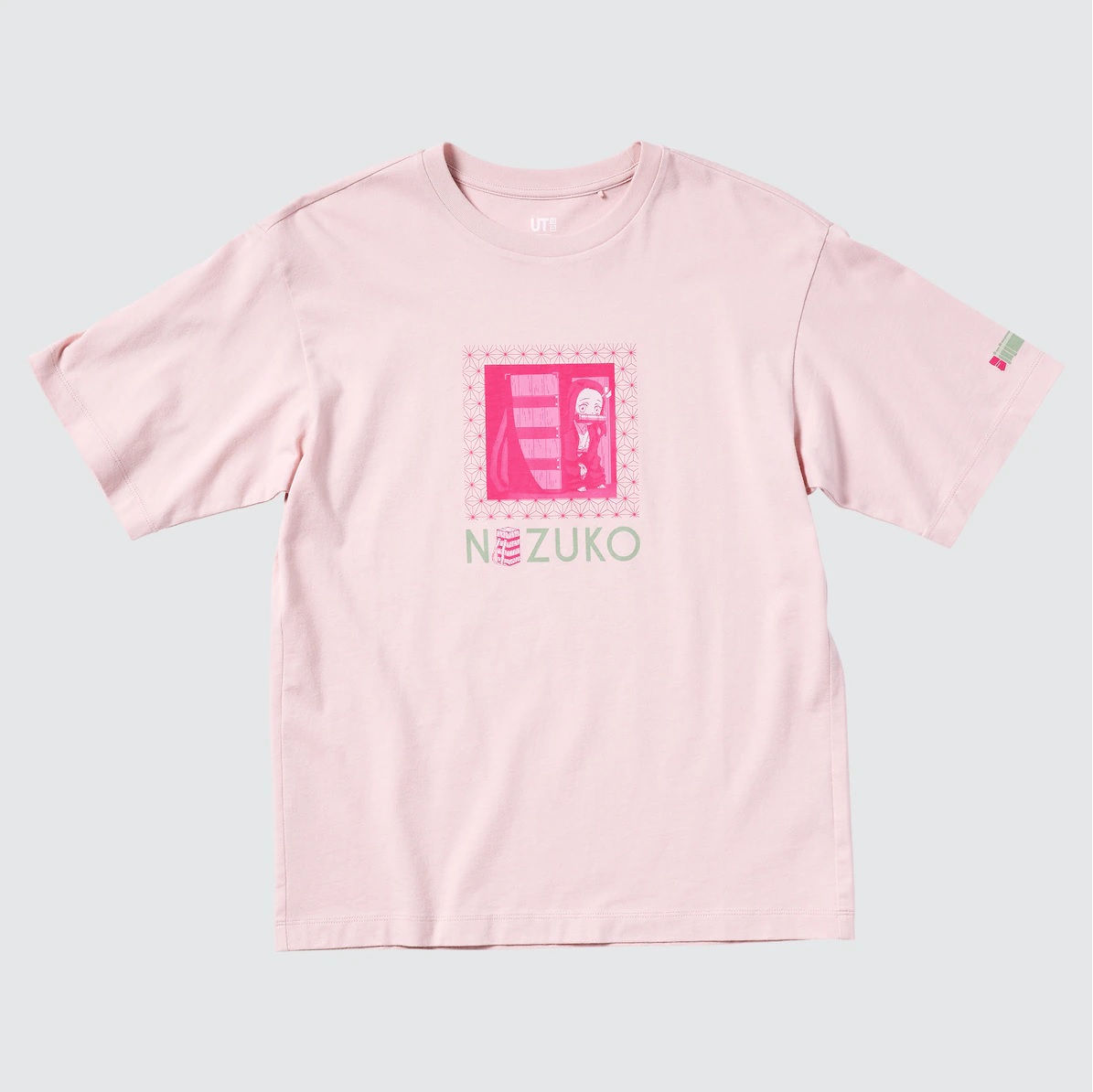 UNIQLO Women T shirts Nezuko Pink