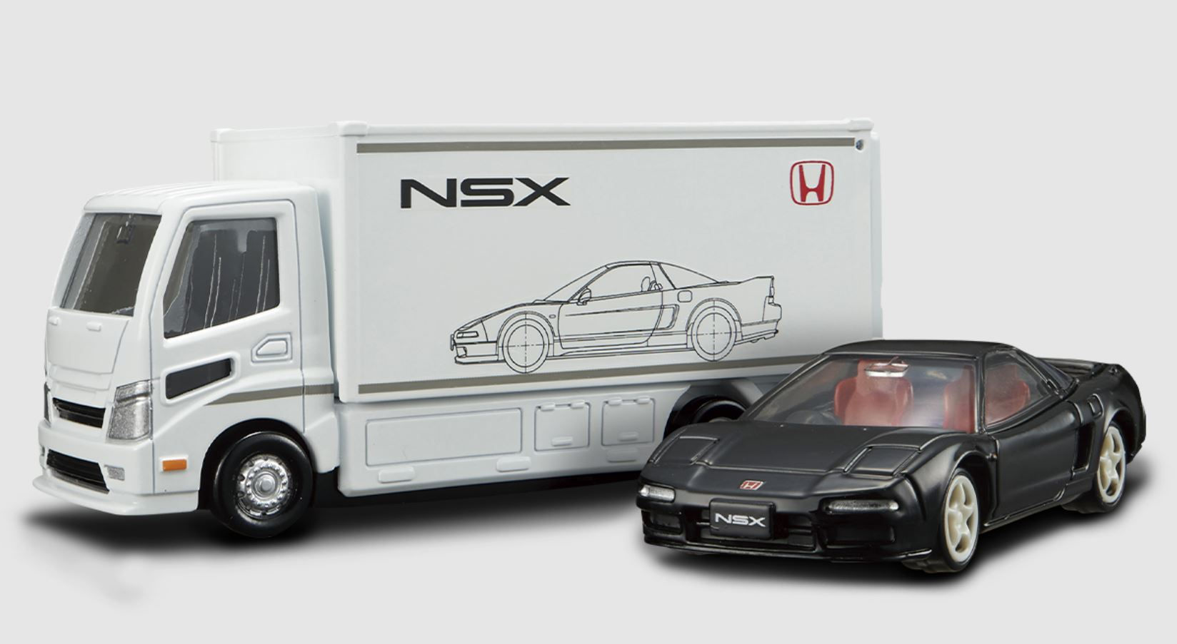 Tomica Premium - Tomica Transporter & Honda NSX Type R