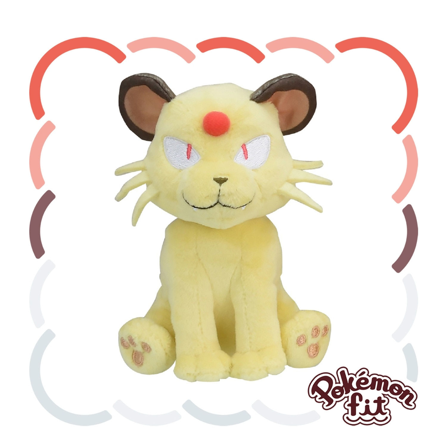 Persian - Pokémon Fit Plush | Sitting Cuties | Pokémon Center