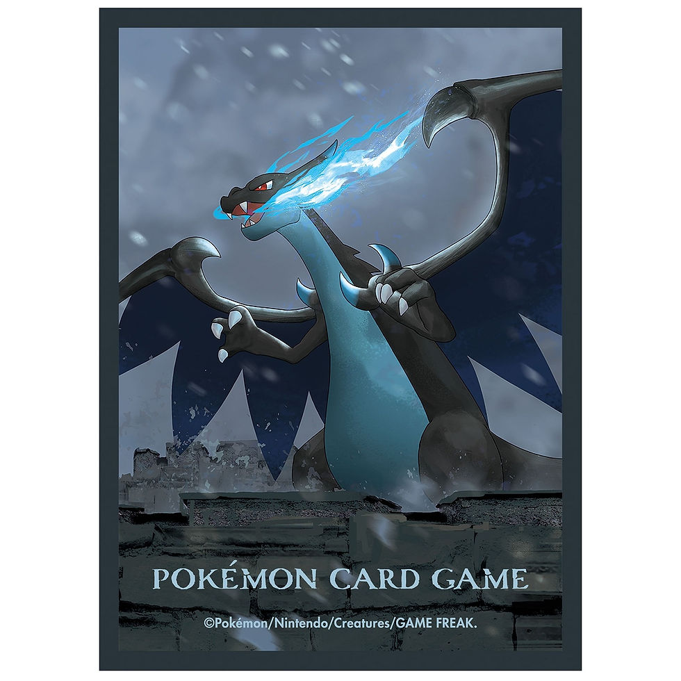 Thumbnail: Pokemon TCG Deck Case and Sleeves Set - Mega Charizard X