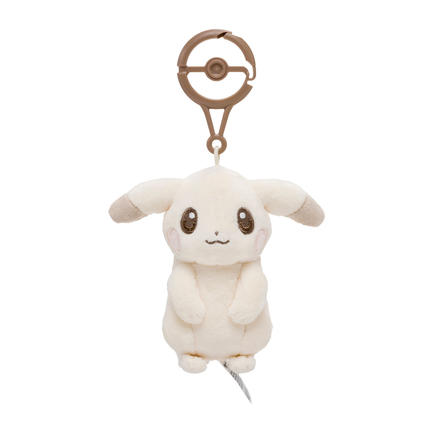 Poko a Pokémon – Pale Pikachu Carabiner Mascot Plush | Pokémon Center Japan