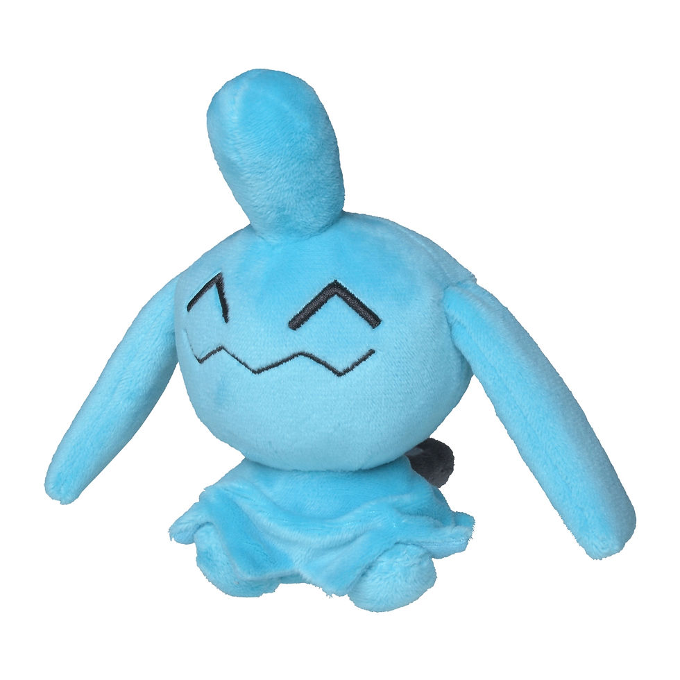 Thumbnail: Wynaut – Pokémon Fit Plush | Sitting Cuties | Pokémon Center