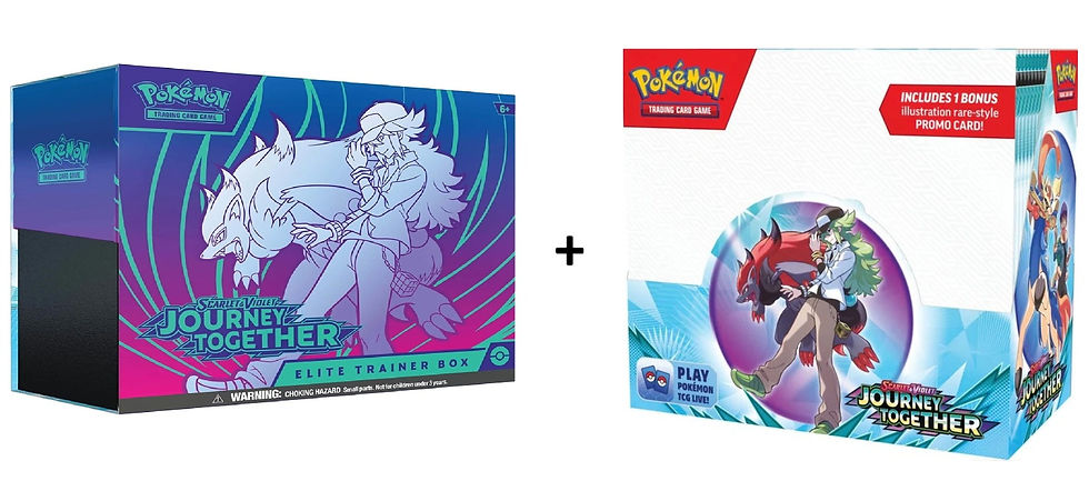Pokemon TCG - S & V - Journey Together Bundle - Enhanced Booster Box + ETB