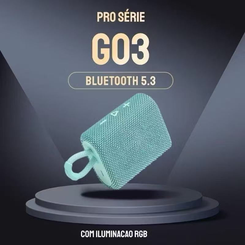 Miniatura: Caixa de som GO3 caixa de som portátil