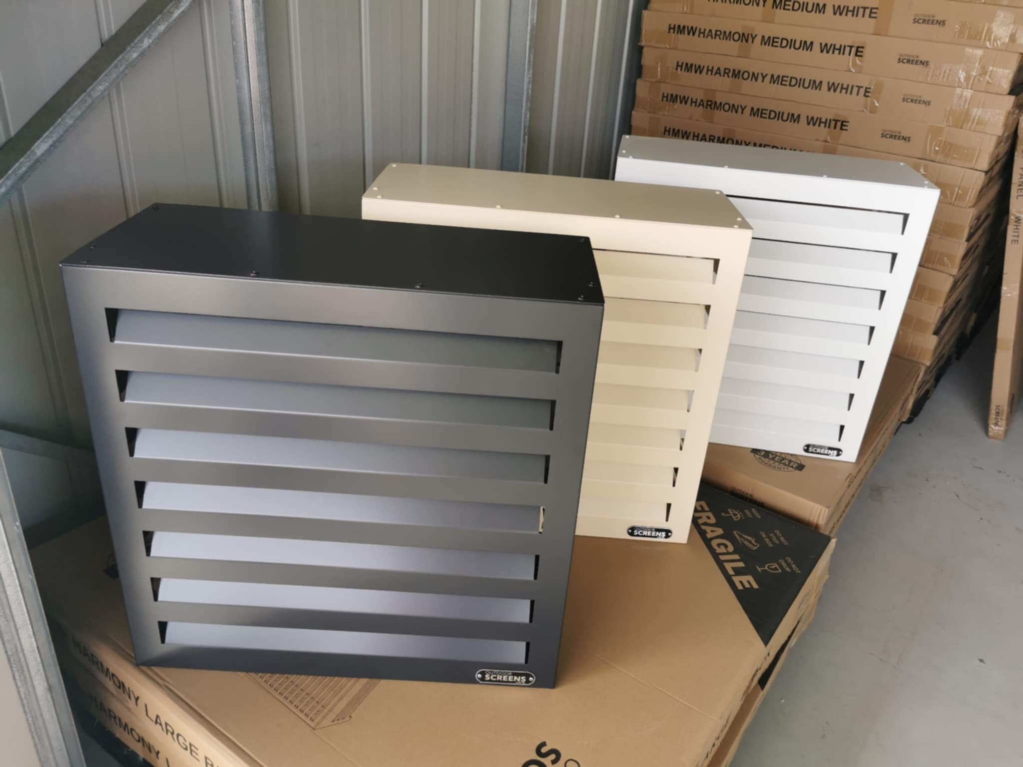 Solara Large Grey H900 x W900 x D300