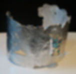 sterling silver memorial cuff ashes in silver jewellery
