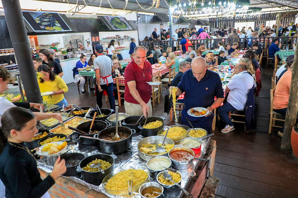35ª Festa da Colônia já serviu mais de 14 mil refeições e vendeu mais de 44 mil bolinhos de batata