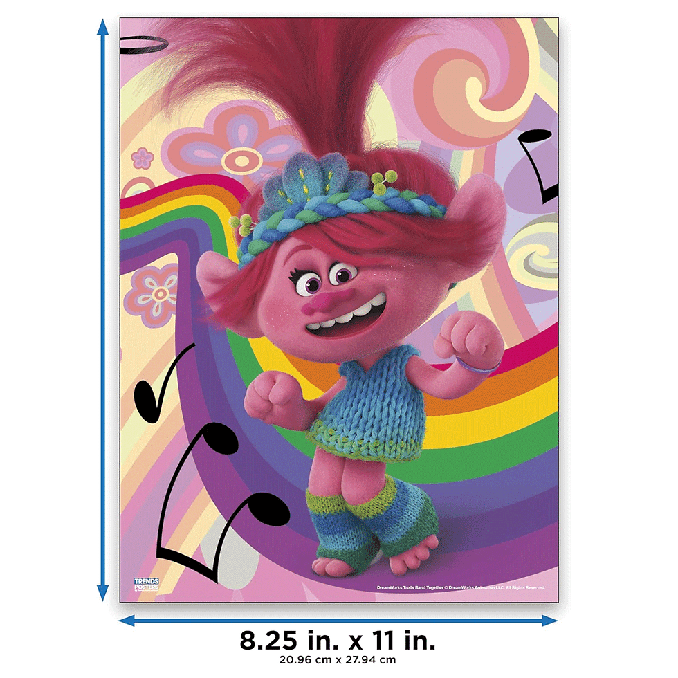 Thumbnail: Trolls Band Together Poster Book