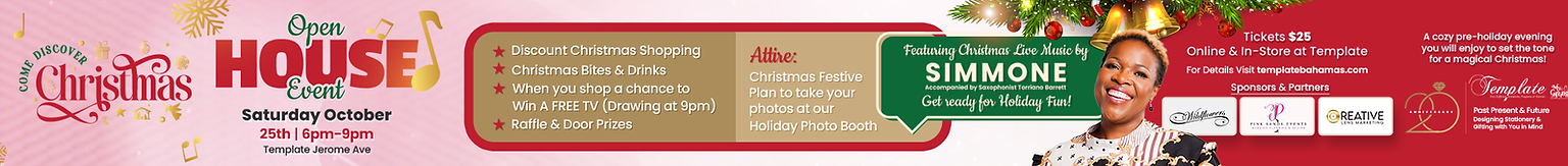 websiiteticker Template-20thAnniversaryComeDiscoverChristmasOpenHouseEvent-1920x200px-MNR-