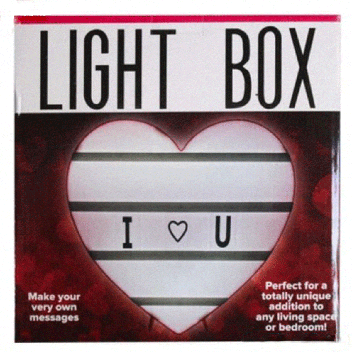 Heart Shape Light Box