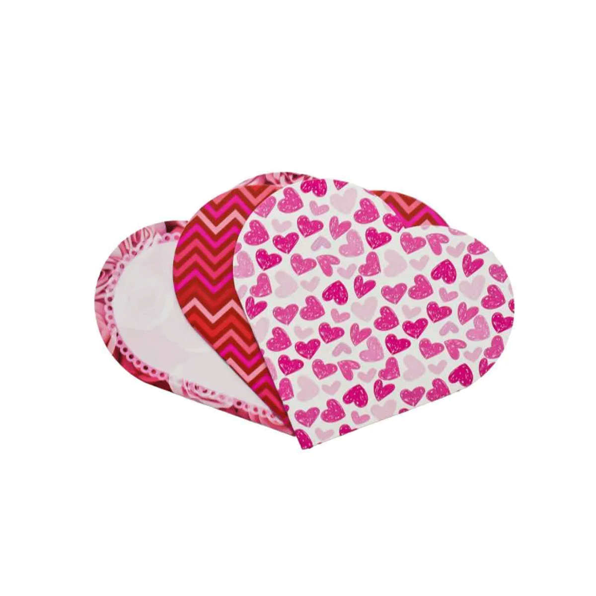 Blank Heart-Shaped Books