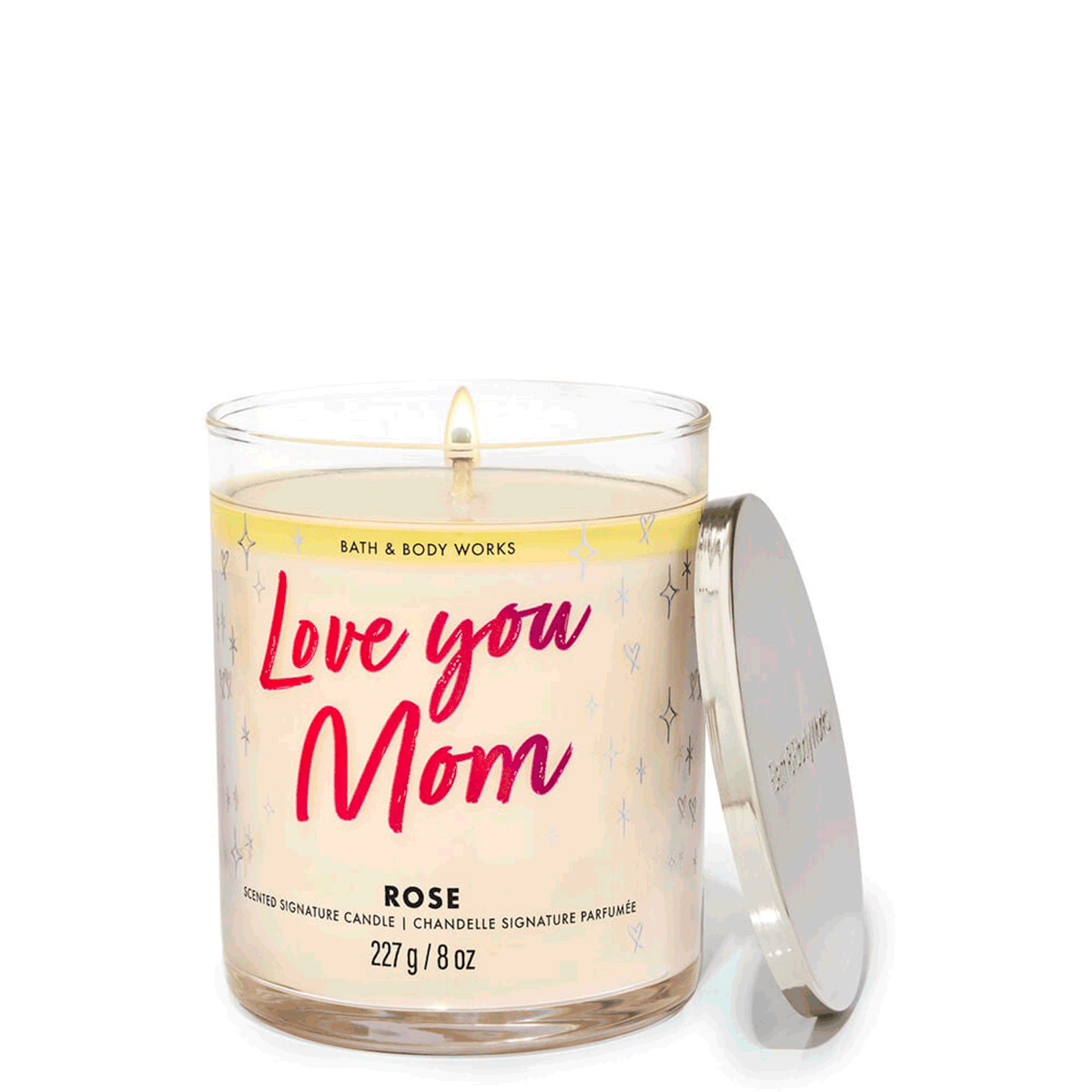 Bath and Body Works Love You, Mom Single Wick Candle