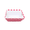 Thumbnail: Magenta Paper Storage Basket with White Dots