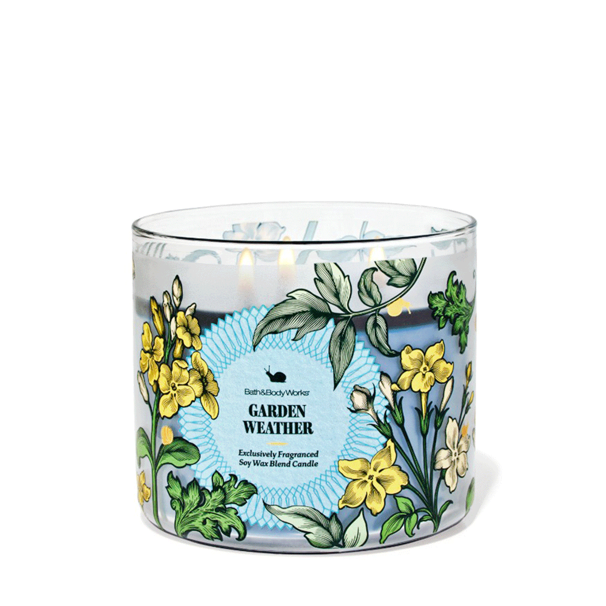 Bath and Body Works Garden Weather 3-Wick Candle