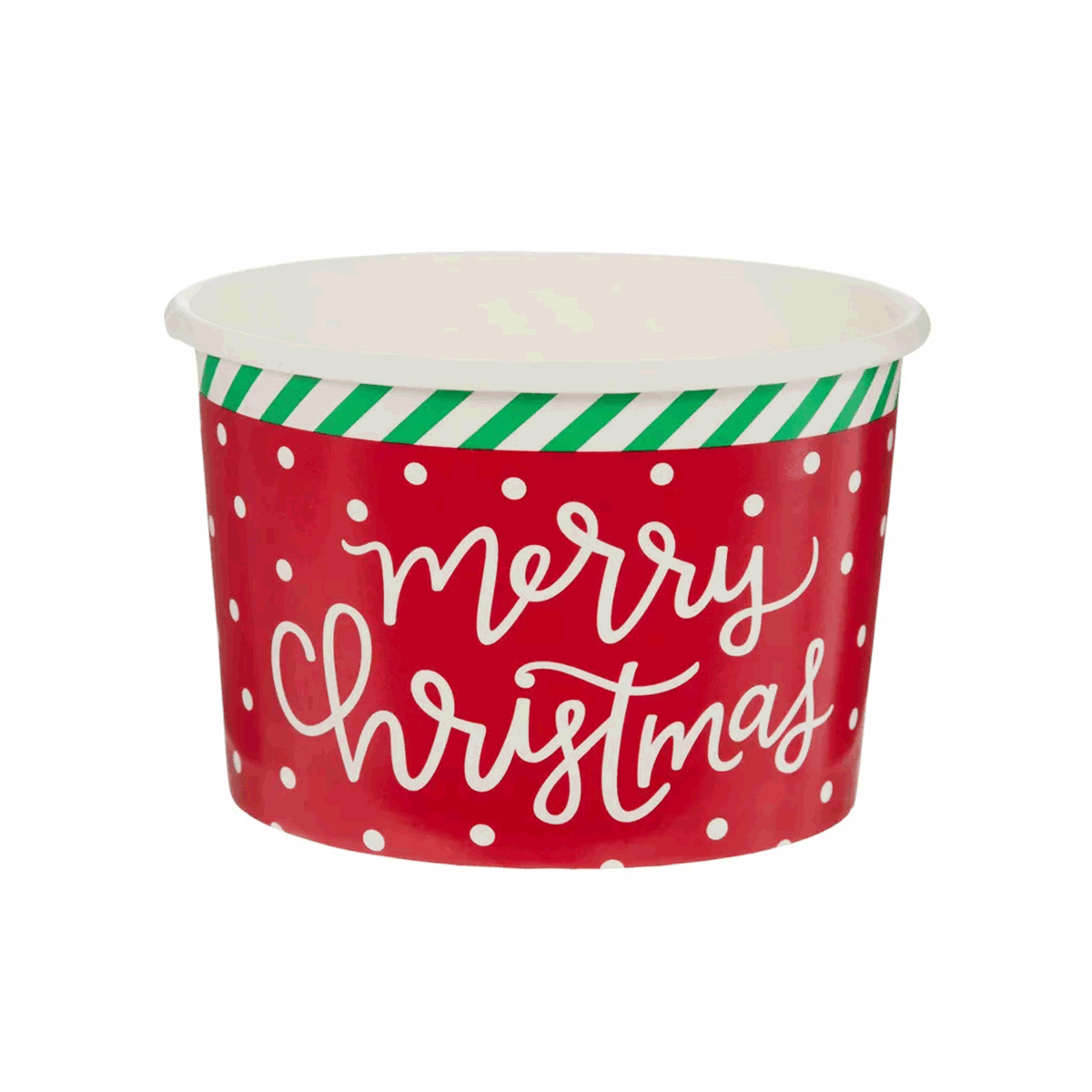 Merry Christmas Snack Cups 12ct