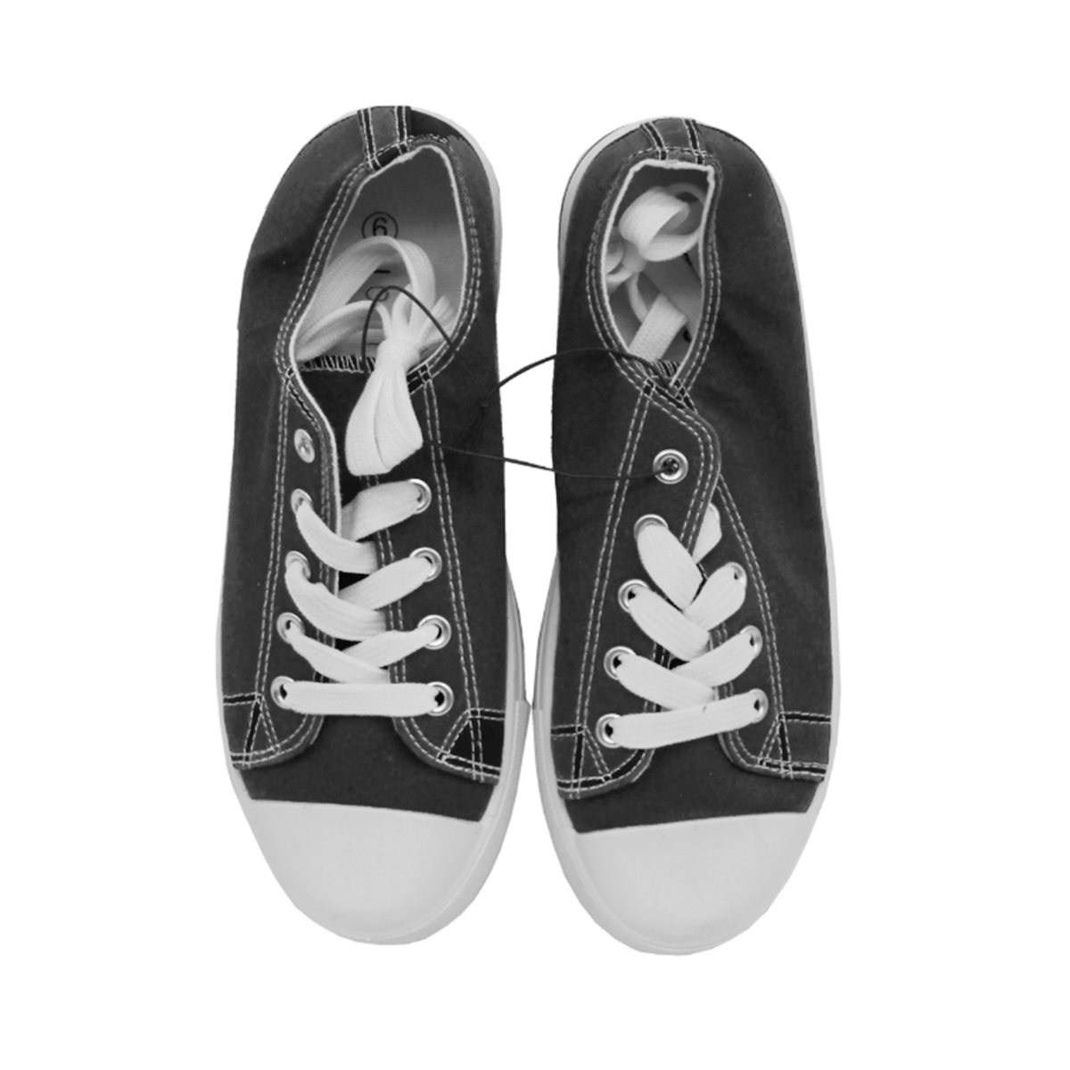 Women's Black Low Top Sneaker Shoes templateinvitations