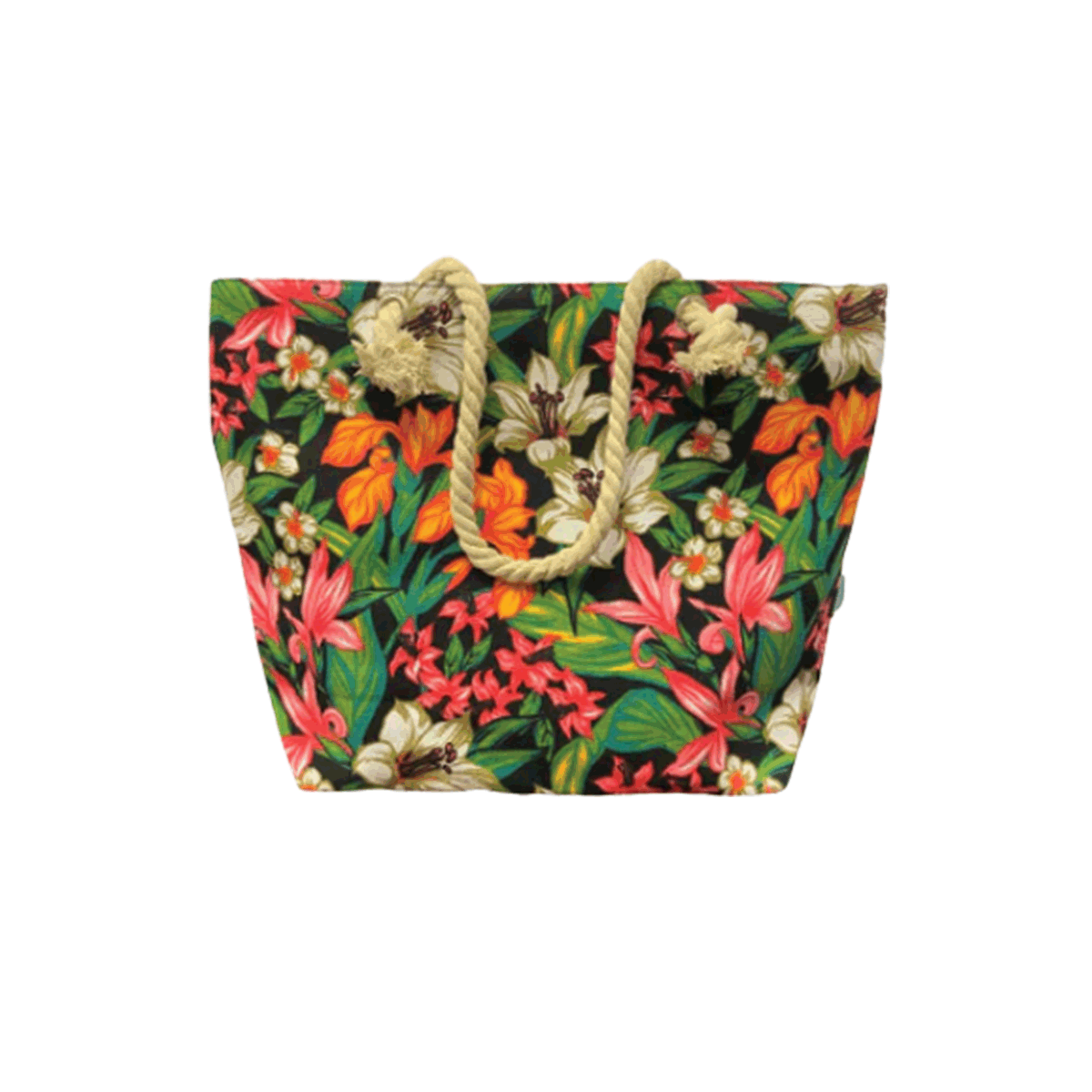Canvas Tote Bag - Jungle Flower