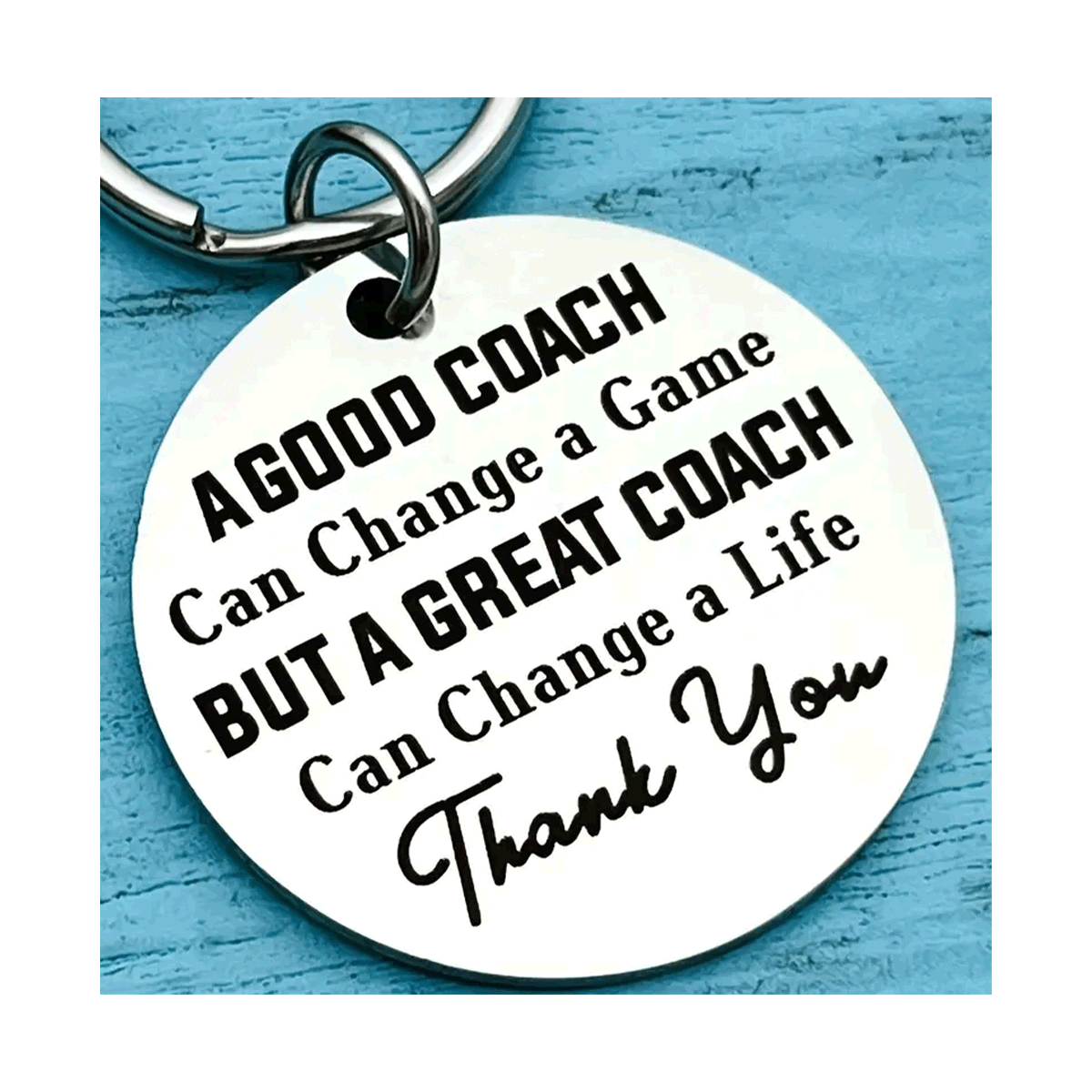 Thumbnail: Thank You Coach Keychain