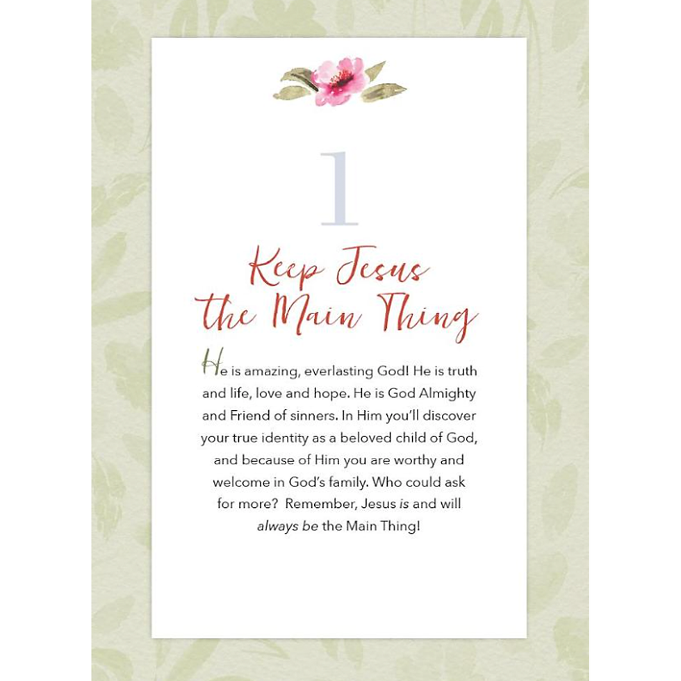 Thumbnail: 100 Need-to-Know Tips for Young Women: Seeking God in the Real World