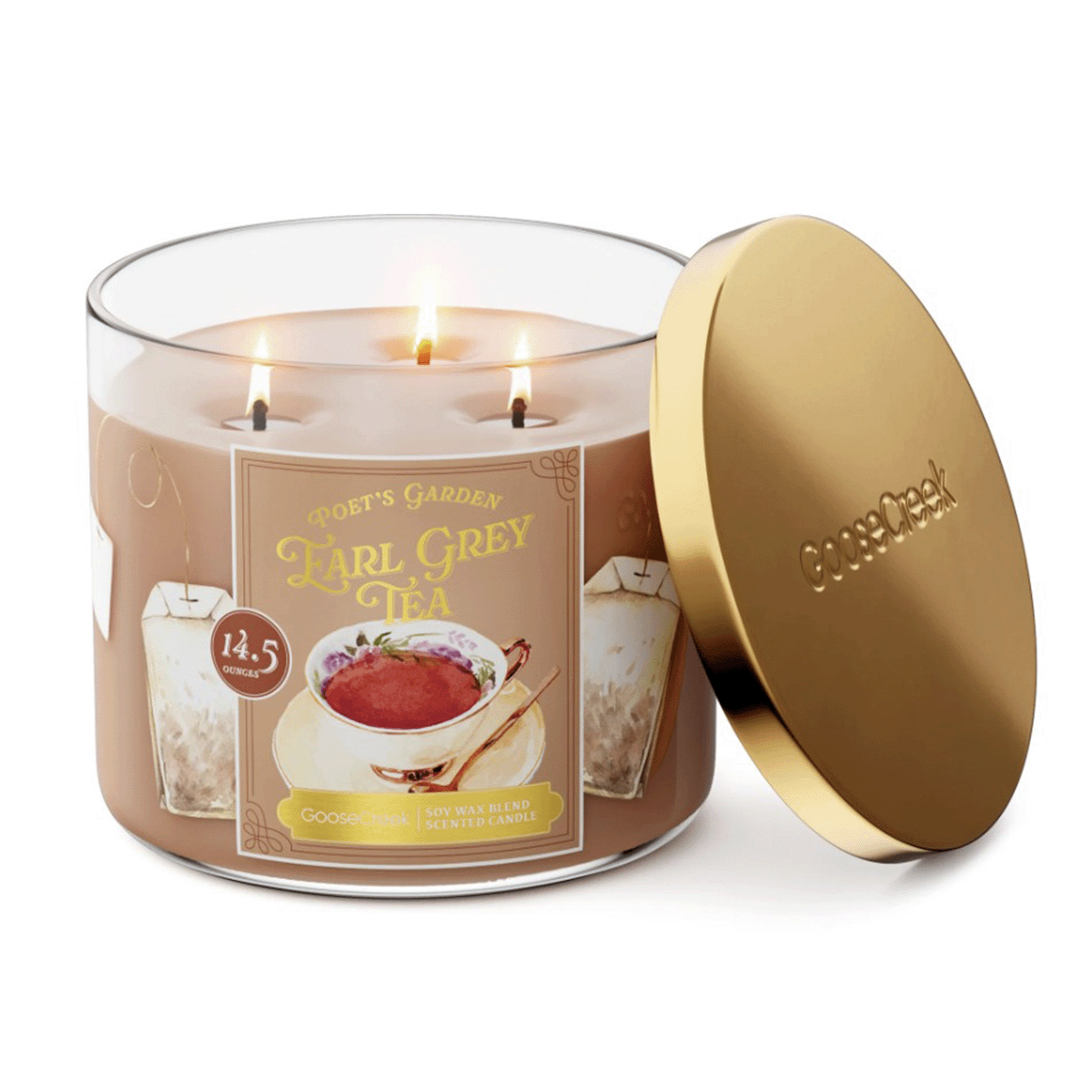 Earl Grey 3 Wick Candle