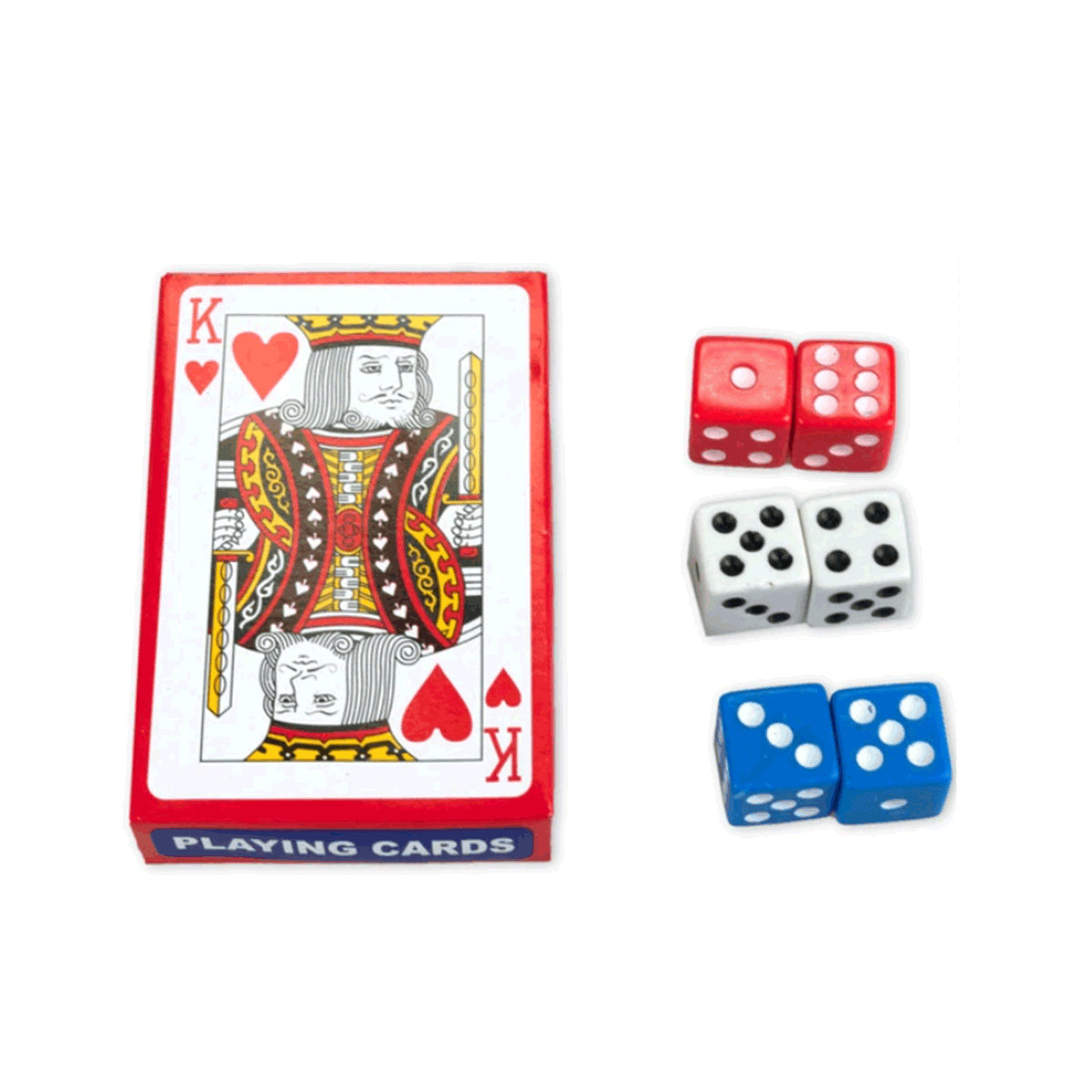 Playing Cards with Dice