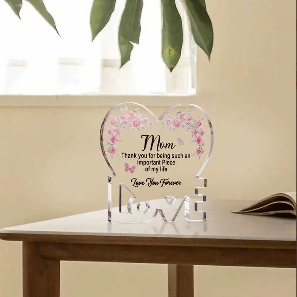 Thumbnail: Mom's Love Acrylic Plaque