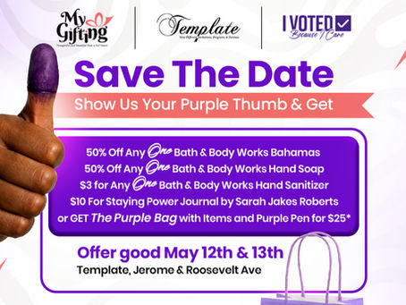 Purple Thumb Promotion!