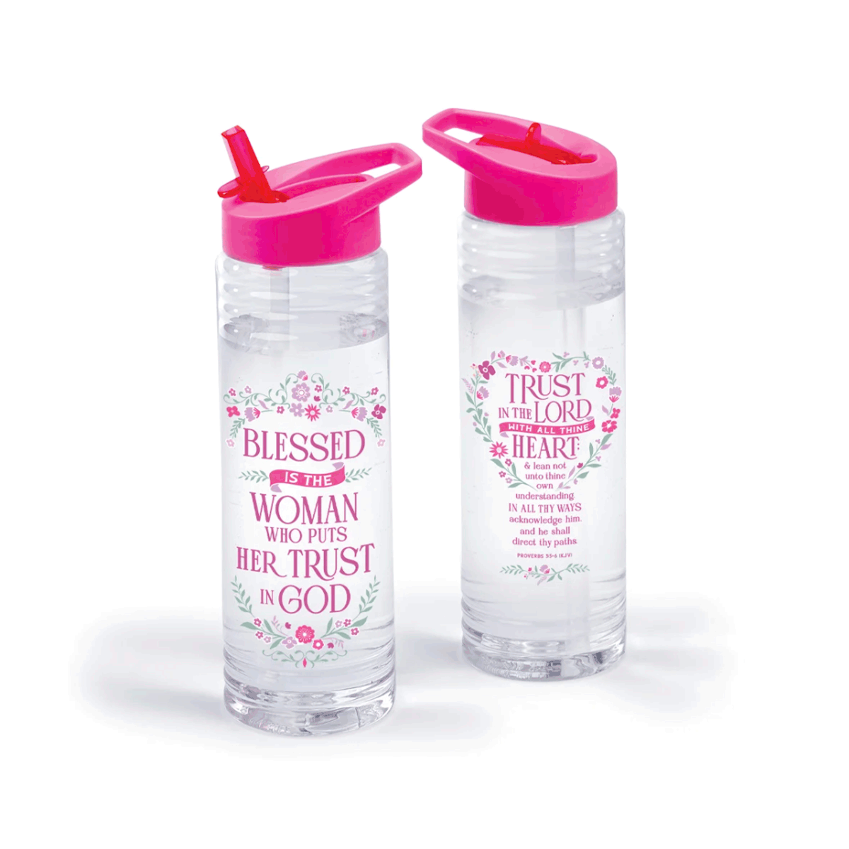 Blessed Is The Women Water Bottle