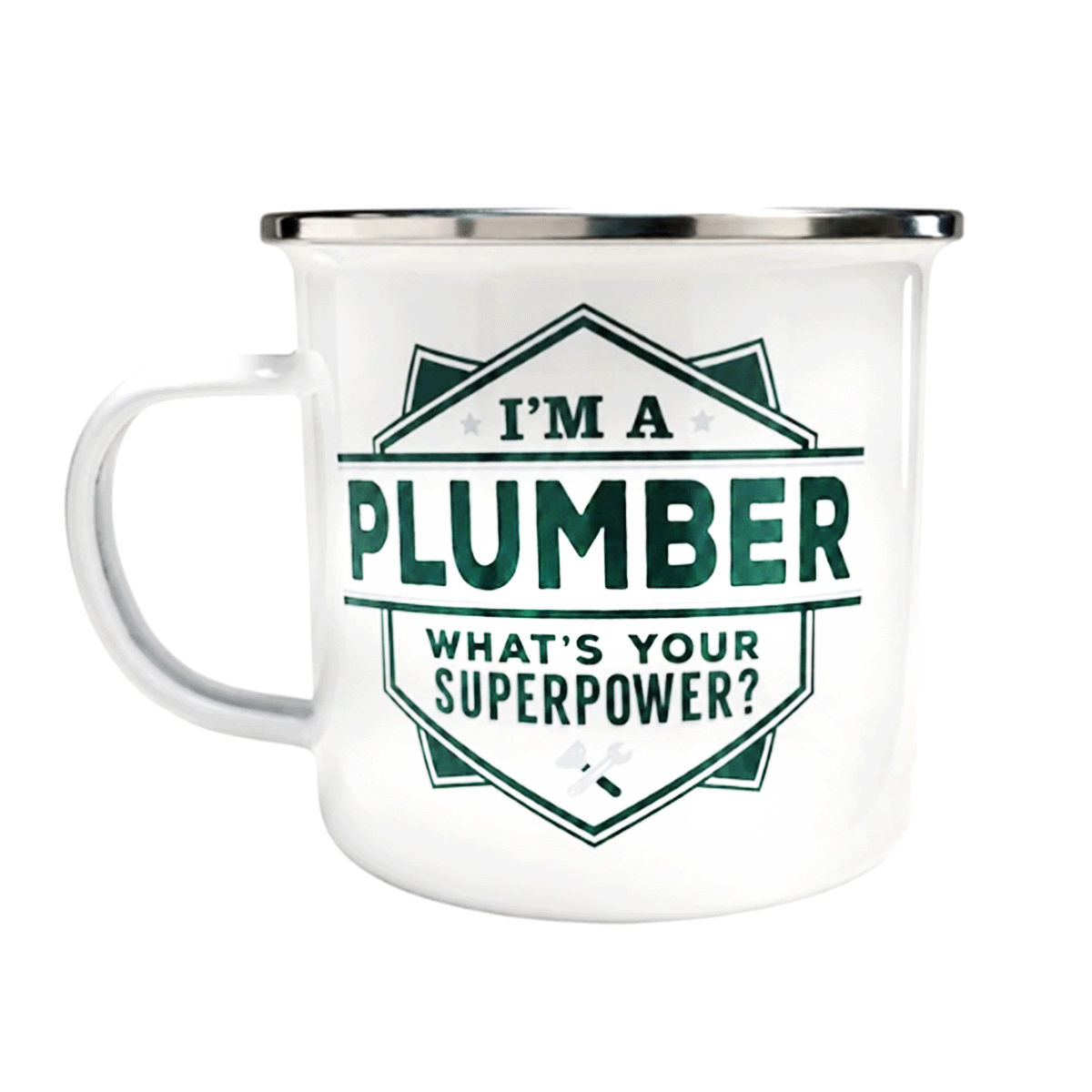 Plumber Enamel Mug