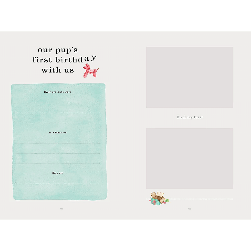 Thumbnail: My Dog's First Year: A Journal