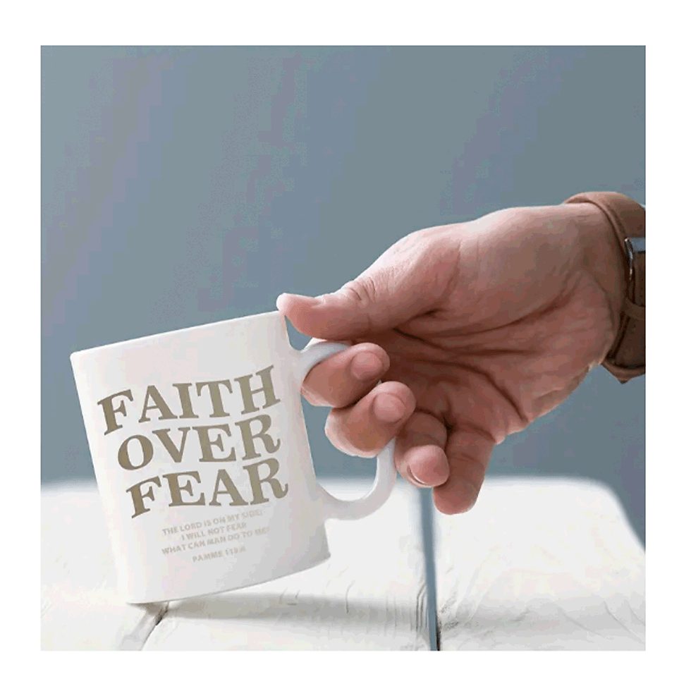 Thumbnail: Faith Over Fear Mug