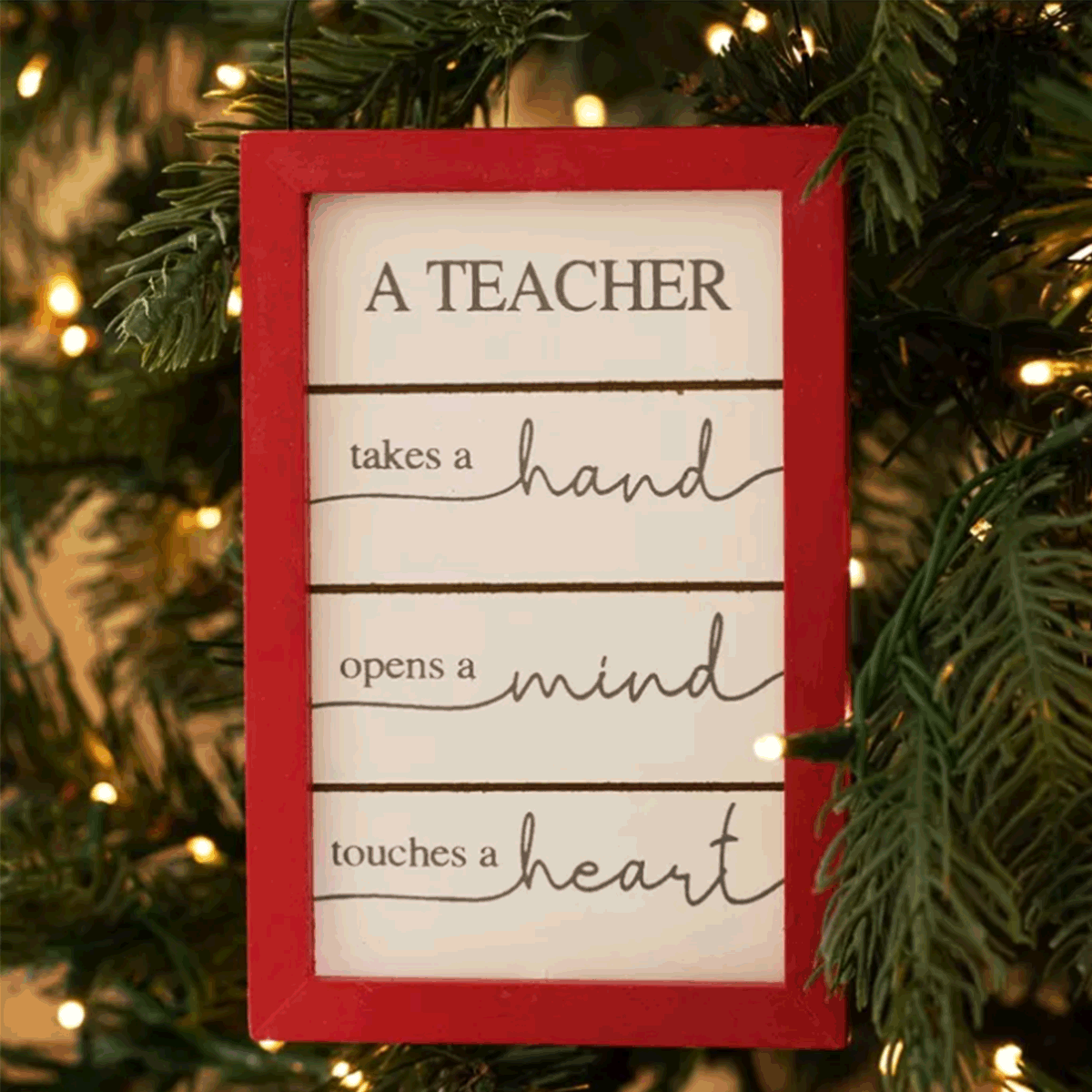 A Teacher Ornament