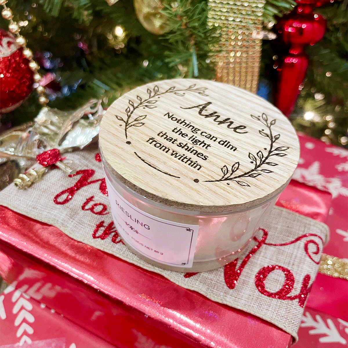 Engraved Cocktail Scented Candles