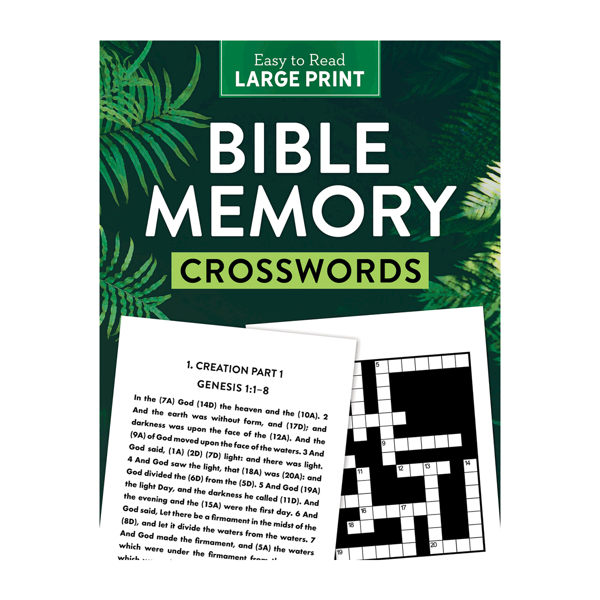 Bible Memory Crosswords Large Print