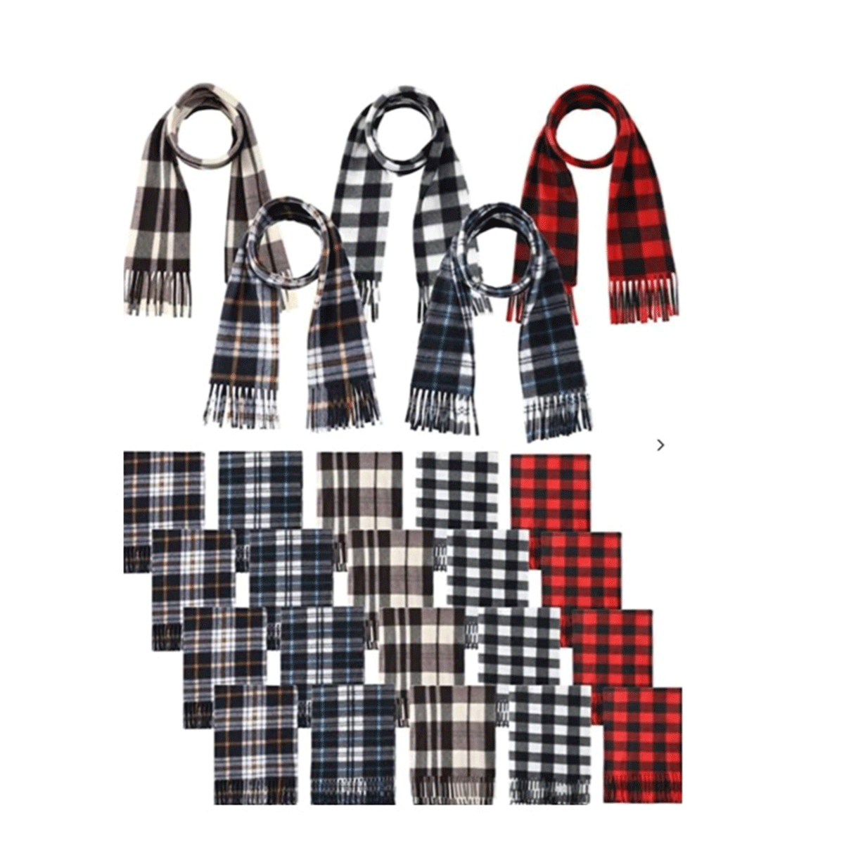 Winter Fleece Scarves