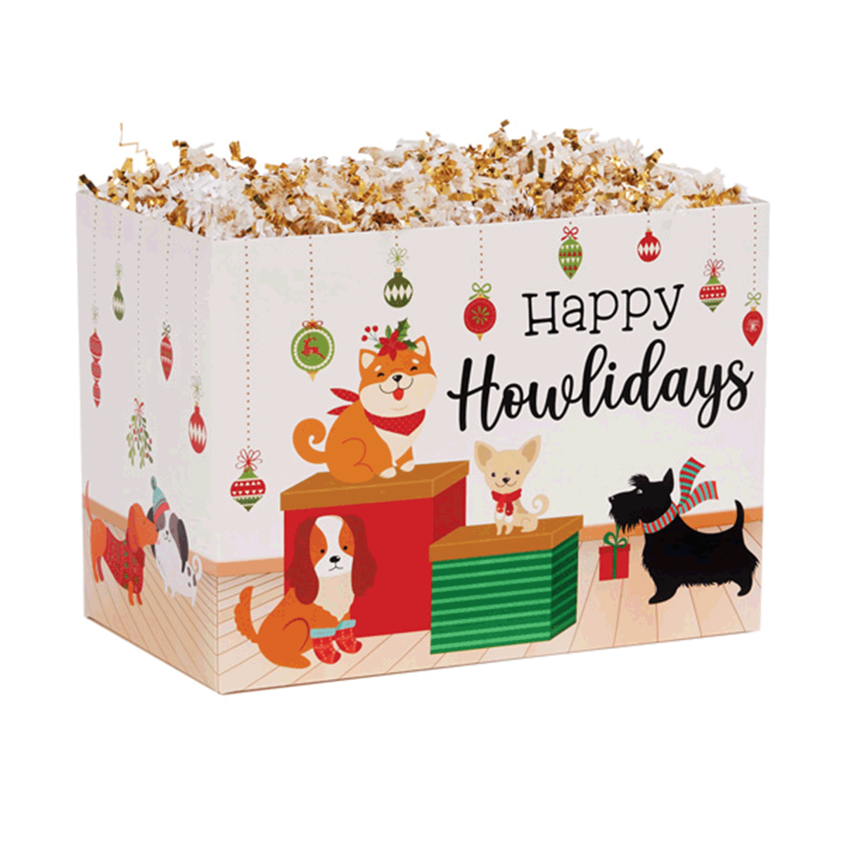 Happy Howlidays Basket Box