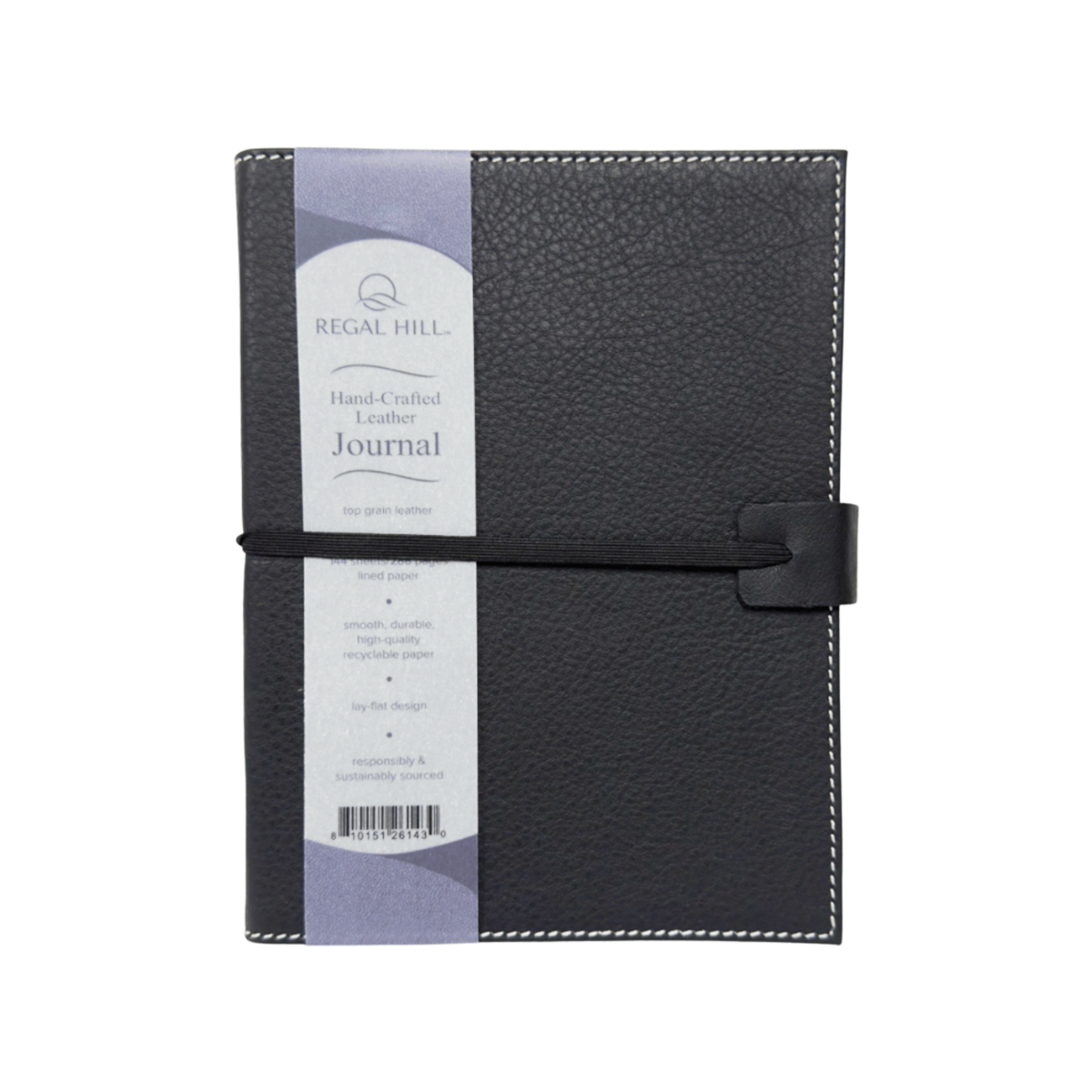 Handcrafted Black Leather Journal