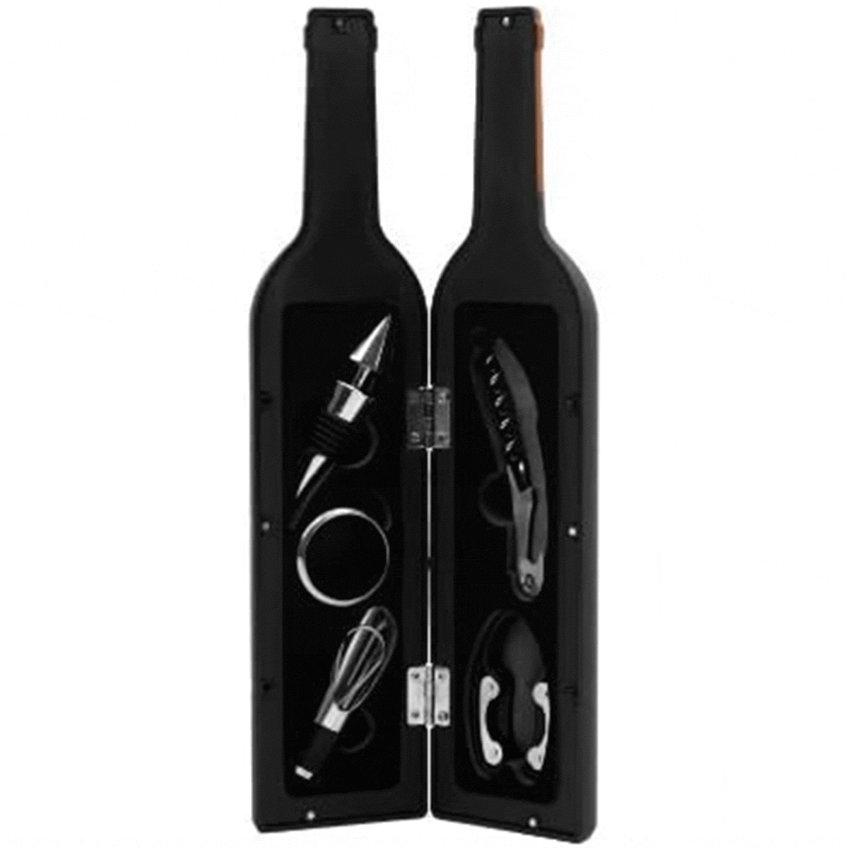 Thumbnail: Wine Bottle Accessory Kit in Bottle-Shaped Case